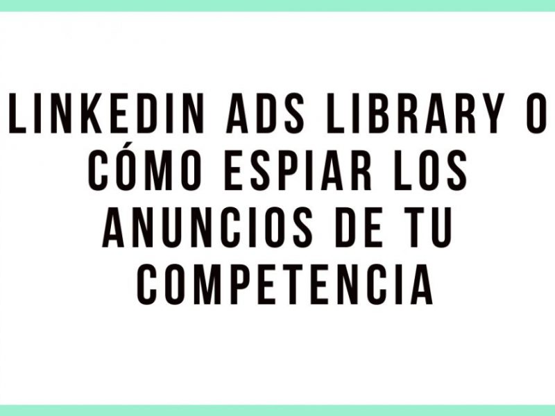 LinkedIn ADS LIBRARY