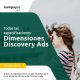dimensiones de los anuncios de discovery ads
